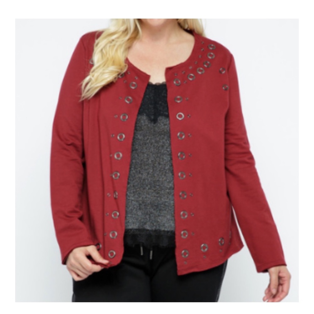 Eyelet Jacket - image 1